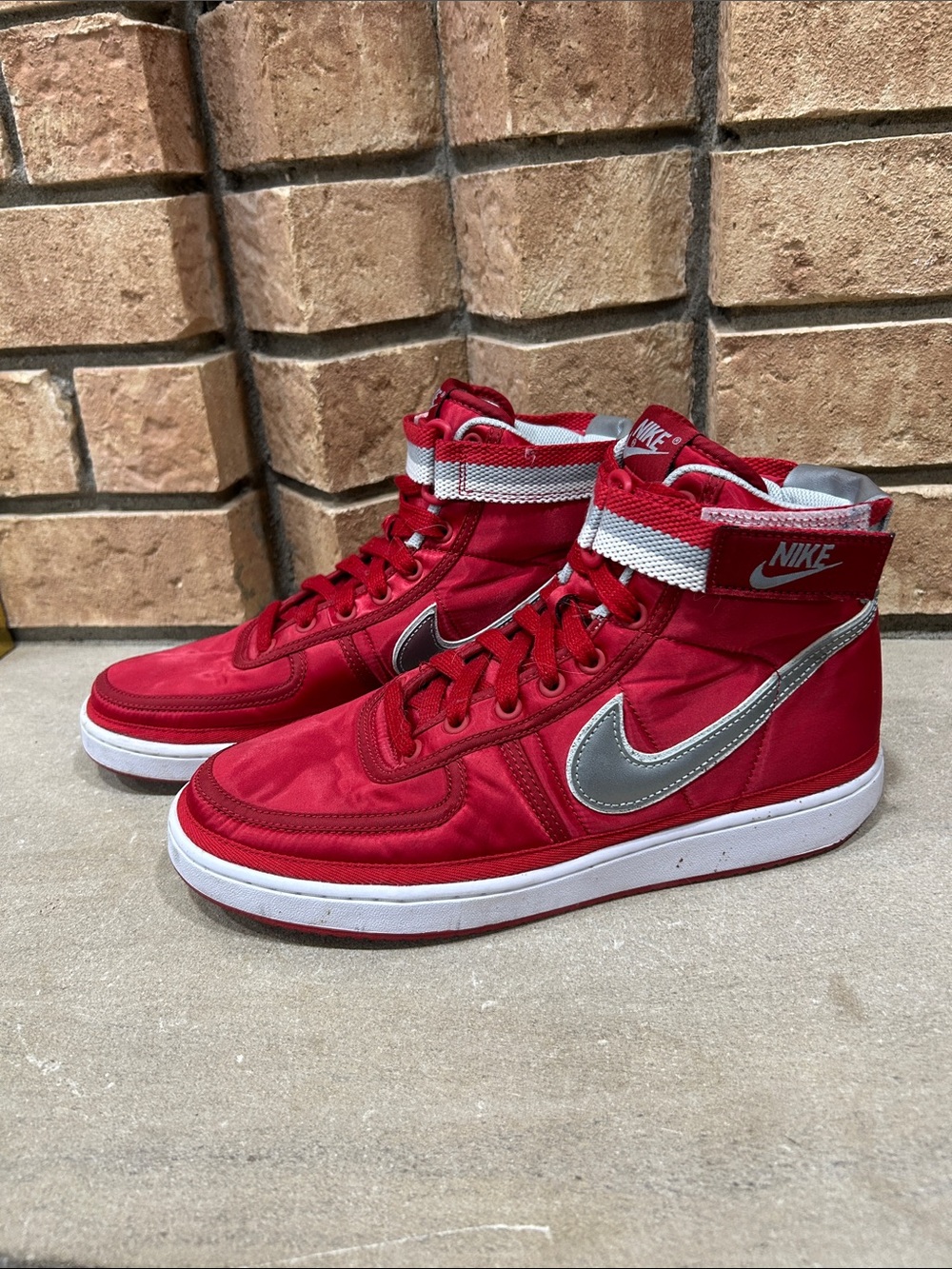 Nike Vandal High Supreme Red Metallic Pack AH8652-600 Men’s Size 9